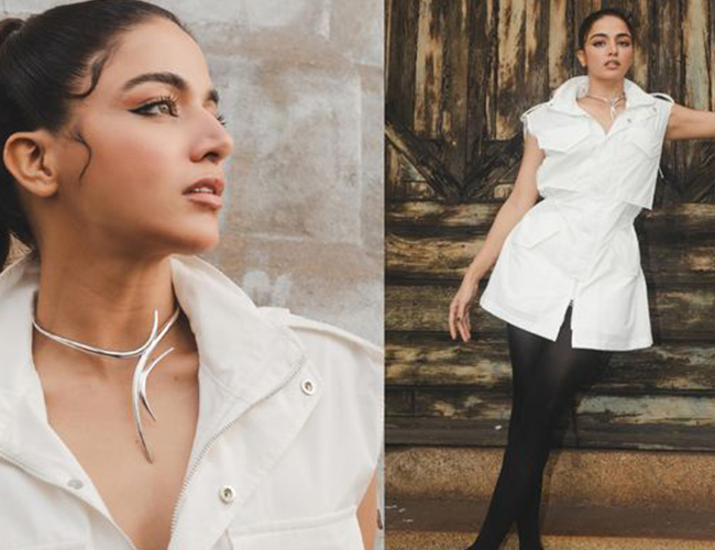 Wamiqa Gabbi Stuns at Milan Fashion Week - Check Out Her Stylish Ensemble!