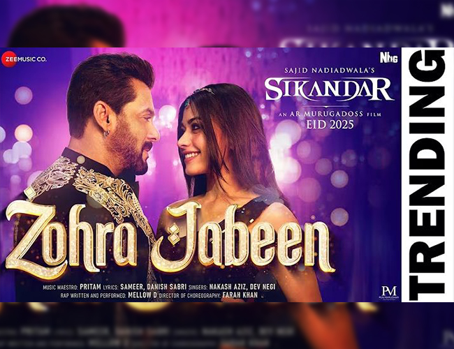 Zohra Jabeen Song: Salman - Rashmika's Chemistry Set the Internet Ablaze!