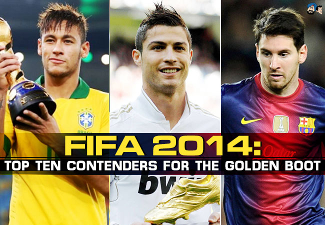 FIFA 2014: Top Ten Contenders For The Golden Boot