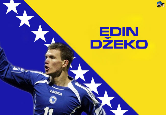 7. Edin Dzeko (Bosnia)