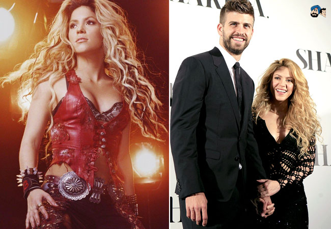 5. Shakira- Gerard Pique