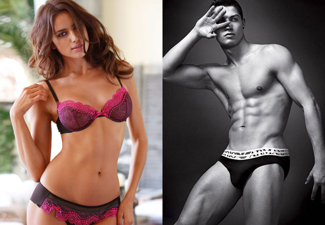 1. Irina Shayk-Cristiano Ronaldo