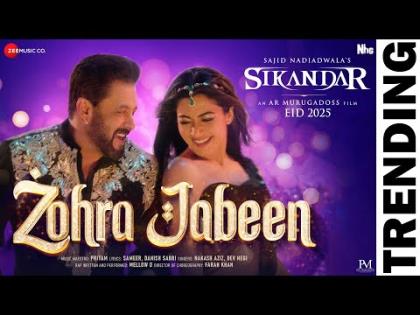 Zohra Jabeen Song - Sikandar - Salman Khan, Rashmika Mandanna