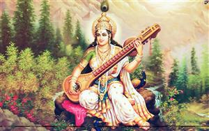 Goddess Saraswati