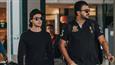 Aayush Sharma and Abhiraj Minawala spotted at airport post recce