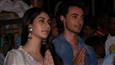 Ahead of Loveratri release Aayush and Warina go under divine umbrella!