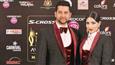 Aftab and wife match suits at IIFA