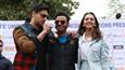 Team Aiyaary had a gala time at Delhi University's SRCC college