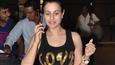 Ameesha Patel spotted at Mumbai airport