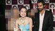 Ameesha throws a surprise birthday bash for Ashmit