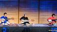 Ustad Amjad Ali Khan and sons Amaan Ali Bangash and Ayaan Ali Bangash perform at the Carnegie Hall