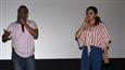 Anubhav Sinha and Tapsee Pannu at a Private Screening of ‘Mulk’