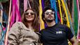 Anushka - Varun yarn bomb in Mumbai!