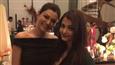 Sushmita Sen poses with Aishwarya Rai Bachchan