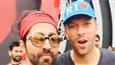 Ayushmann poses with Chris Martin ahead of Global Citizen Concert 