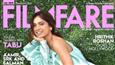 Bhumi Pednekar looks drop dead in a stunning organza high low dress on the cover page of Filmfare December 2020 issue!