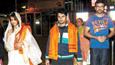 Bipasha, Harman's 5 am trip to Siddhivinayak temple