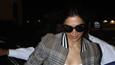 Deepika Padukone makes the checkered suit look sporty 