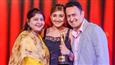 Dhvani Bhanushali bags an award at Mirchi Music Awards 2020 for Vaaste; Thanks her father Vinod Bhanushali for always having her back!