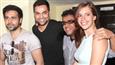 Emraan, Abhay and Kalki make a quick exit from a Delhi mall