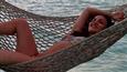 Elli AvrRam looks smoking hot, as she is spotted chilling on the Hammock, in the sea!