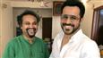 Together, Director Soumik Sen and Emraan Hashmi in a candid pose 