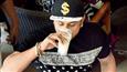 Spotted: Yo Yo Honey Singh enjoys a tall glass of lassi