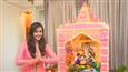 Hrishitaa Bhatt welcomes eco-friendly Lord Ganesha