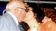 OMG! Ram Jethmalani 'kisses' yesteryear actress Leena Chandavarkar