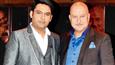 Kapil gets nervous while shooting with Anupam Kher