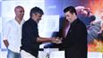 SS Rajamouli presents Kattapa's sword to Karan Johar at Baahubali's event!