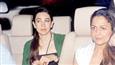 Bebo is busy, Amrita & hubby give company to Karisma