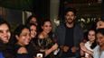 Dulquer Salmaan goes on a coffee date with girls ahead of the Karwaan's release