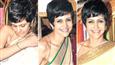 Flaunting Her Collection: Mandira changes 5 saris in 4 hours!