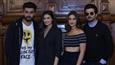 Team Mubarakan indulge in a light-hearted press conference in London