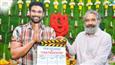 Rajamouli Claps For Muhurtham Shot Of Bellamkonda Sai Sreenivas, VV Vinayak, Pen Studios Film