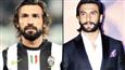 Ranveer Singh looks like Andrea Pirlo!