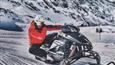 Ranveer Singh having a great time on the snow mobile in Mt. Titlis