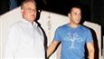  Salman welcomes father Salim Khan on Twitter