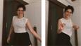 Dancing into the weekend with Sanya Malhotra, as she shares some jaw-dropping dance moves and we love it!