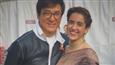 Sanya Malhotra gets an award in China, meets Jackie Chan!