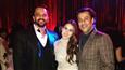 Sara Ali Khan shares a picture perfect moment with Abhishek Kapoor and Rohit Shetty at Deep-Veer reception