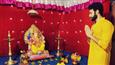 Siddhant Chaturvedi shares a picture of Ganpati celebrations in his premises on Ganesh Chaturthi