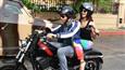 Sidharth Malhotra and Jacqueline Fernandez set out on a Monsoon bike ride!