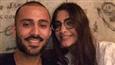 Sonam Kapoor shares picture while looking back at hubby Anand Ahuja in a romantic way!