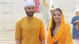 Sunny Kaushal and Rukhsar Dhillon visit Gurudwara before kickstarting promotions for Bhangra Paa Le