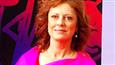 Susan Sarandon takes boxing lessons