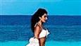 Tara Sutaria sizzles on the Maldives beach in a white bikini and sarong ensemble!