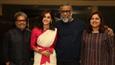 Vishal Bharadwaj hosted a special screening of THAPPAD in the capital city, Taapsee Pannu and Anubhav Sinha seen in attendance