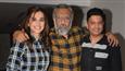 Team Thappad including Taapsee Pannu, Anubhav Sinha and Bhushan Kumar all smiles at the trailer preview